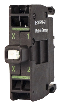 Eaton RMQ Titan M22 Series Light Block, 12 V, 30V ac/dc, Green Light