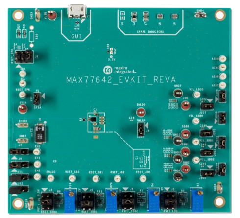 Maxim Integrated Evaluation Kit Battery Charger for MAX77642EVKIT for MAX77642