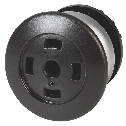 Eaton M22 Series Black Switching Function Latching Push Button Switch, 22.5 mm Cutout, IP67, IP69K