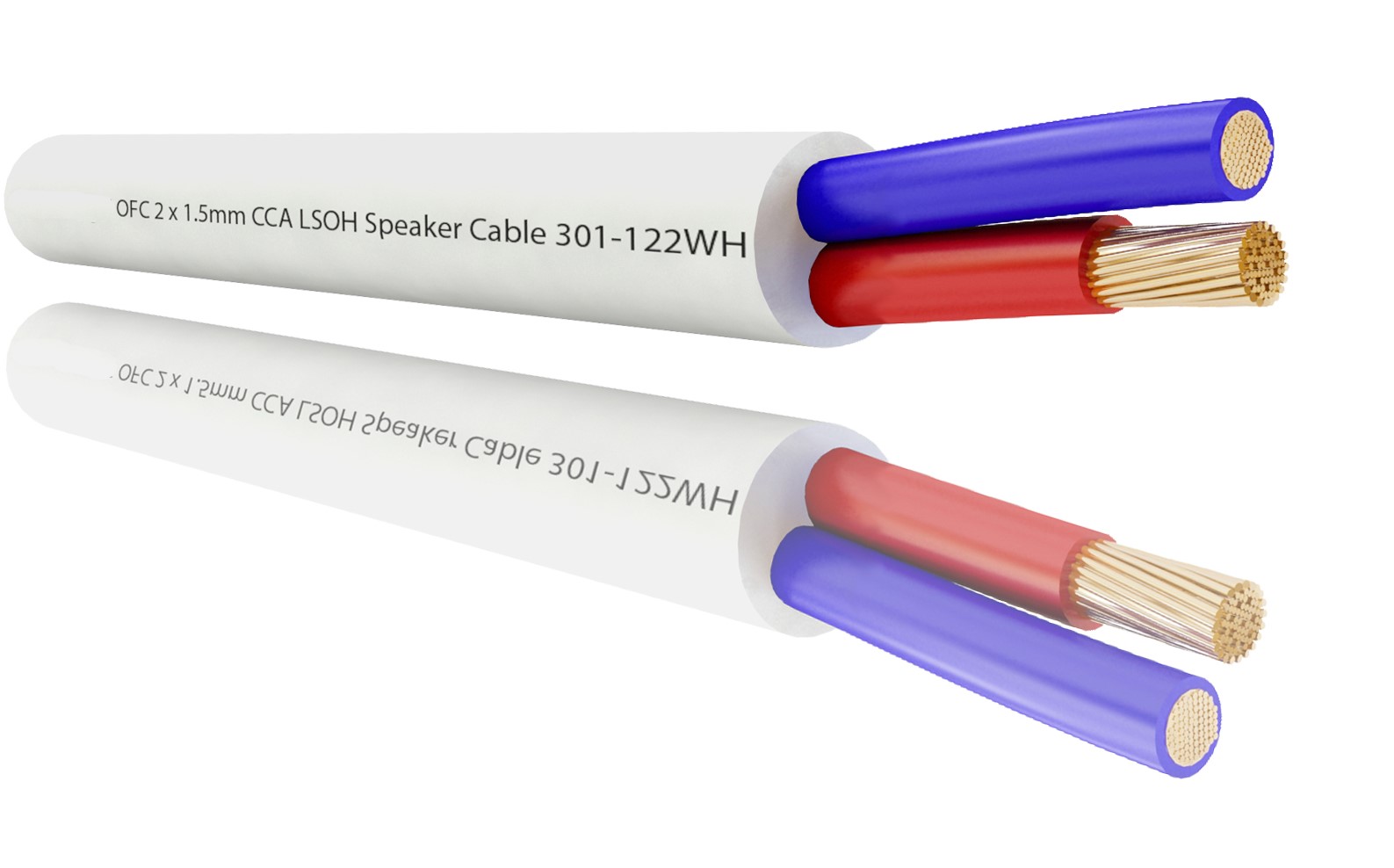 RS PRO 2 Core, 1.5 mm² CSA Unscreened, 7.3 mm OD, 100 m, White