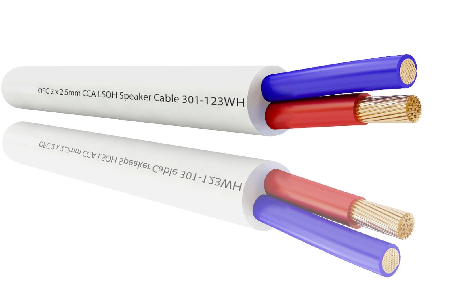 RS PRO 2 Core, 2.5 mm² CSA Unscreened, 9.3 mm OD, 100 m, White
