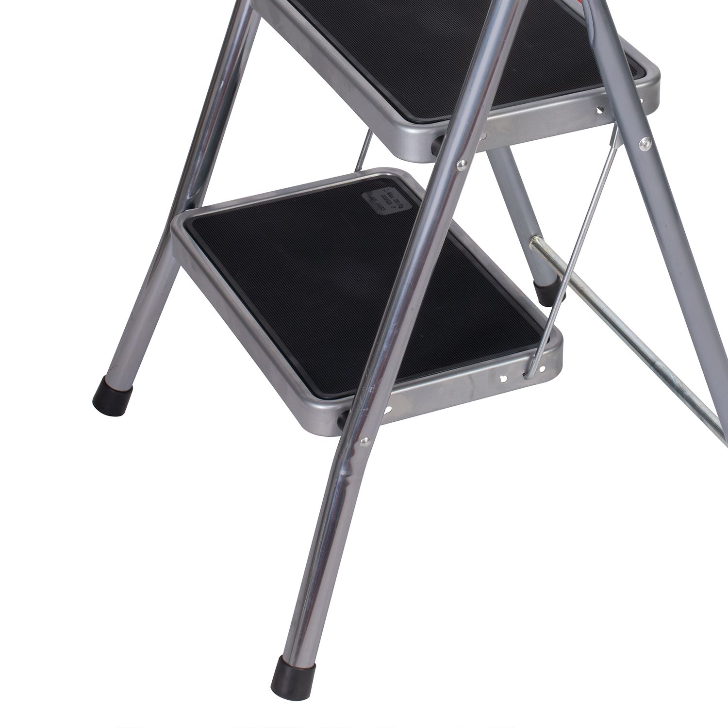 217-806 RS PRO 3 Tread Steel Steps 0.72m Platform Height, Grey
