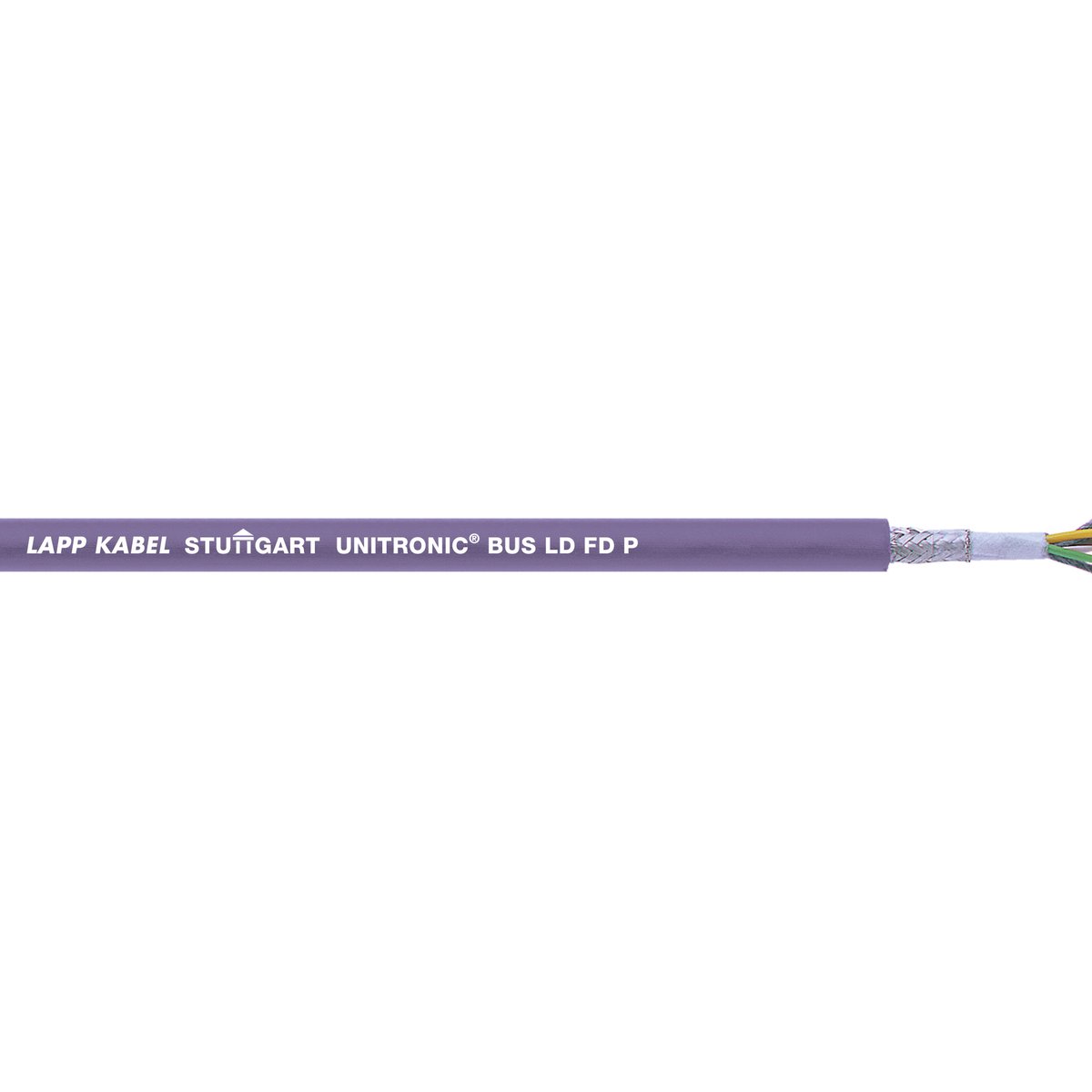 Lapp UNITRONIC BUS Series Bus Cable, 3 Pairs, 0.25 mm², Violet Sheath Polyurethane