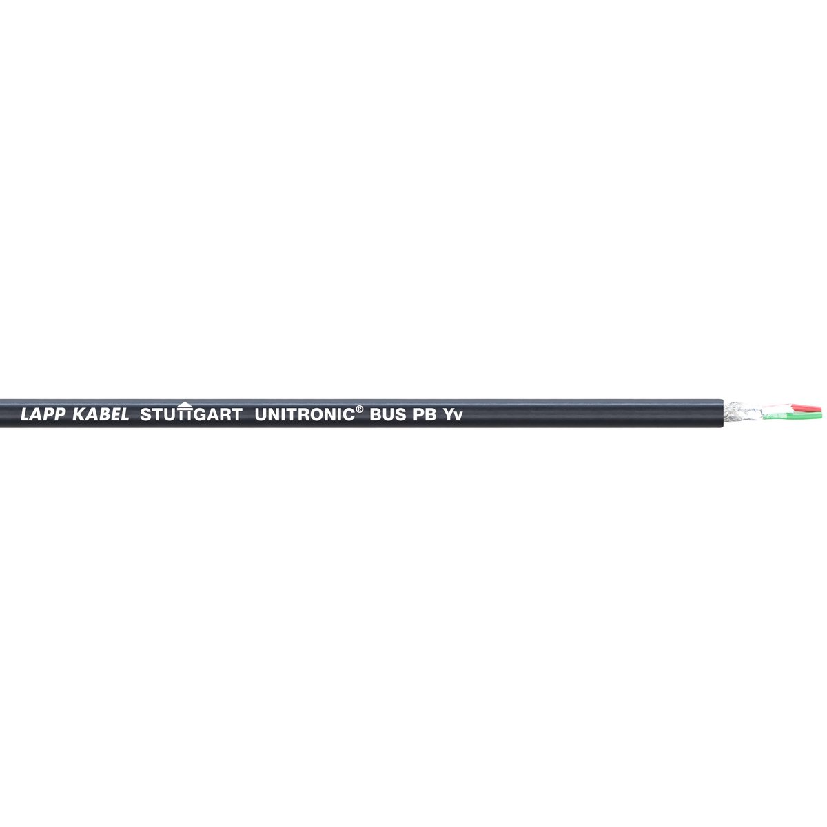 Lapp UNITRONIC BUS Series Bus Cable, 1 Pairs, Black Sheath Polyvinyl Chloride