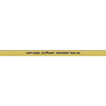 Lapp UNITRONIC BUS ASI Data Cable, 2 Cores, 1.5 mm² CSA 15 AWG, Unscreened, 100 m, Yellow Ethylene Propylene Diene