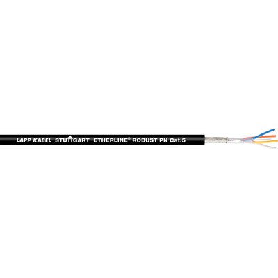 Lapp, 100 m Cat5 Ethernet Cable, Green Unterminated Polyurethane Sheath, Tin Plated Copper Alloy Braid