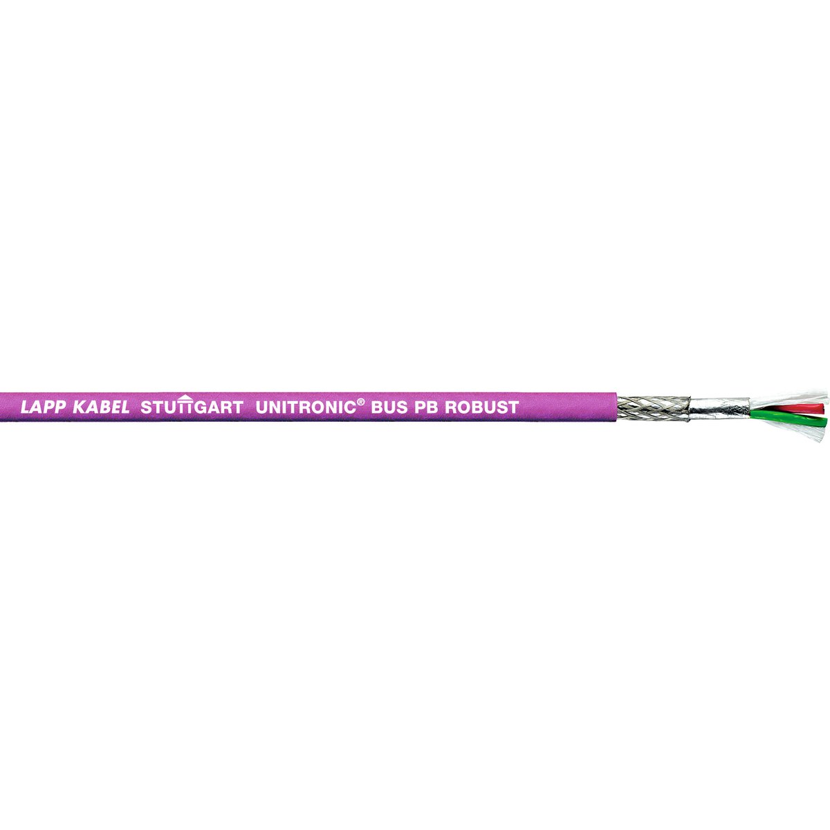 Lapp UNITRONIC BUS Series Bus Cable, 1 Pairs, 0.64 mm², Violet Sheath Thermoplastic Elastomer