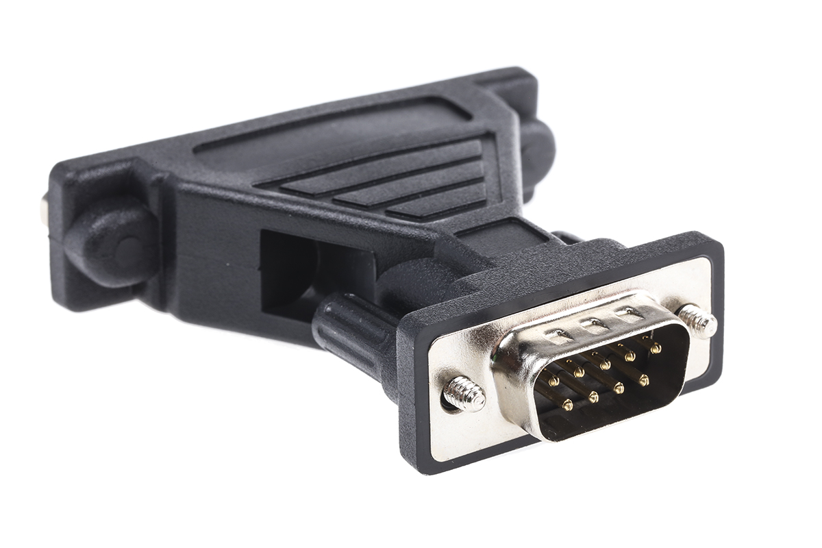 218-289 RS PRO D-Sub Adapter 9-Way D-Sub to Male Male 25 Way D-Sub Female Female