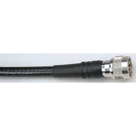 Atem N Type Series, 500 mm, RG214/U Coaxial Coaxial Cable 50 Ω, Black, Terminated