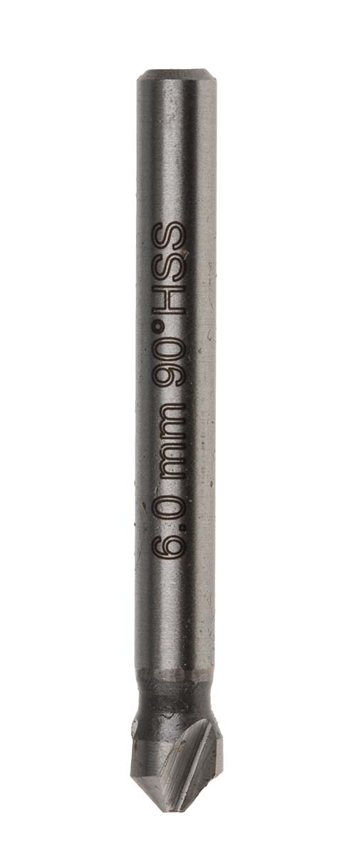 RS PRO High Speed Steel Drill Bit, 6 mm Head, 5 Flute(s), 90 °, 1 Piece(s)