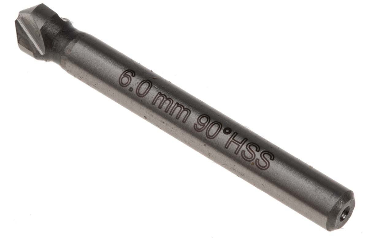 218-551 RS PRO High Speed Steel Drill Bit, 6 mm Head, 5 Flute(s), 90 °, 1 Piece(s)