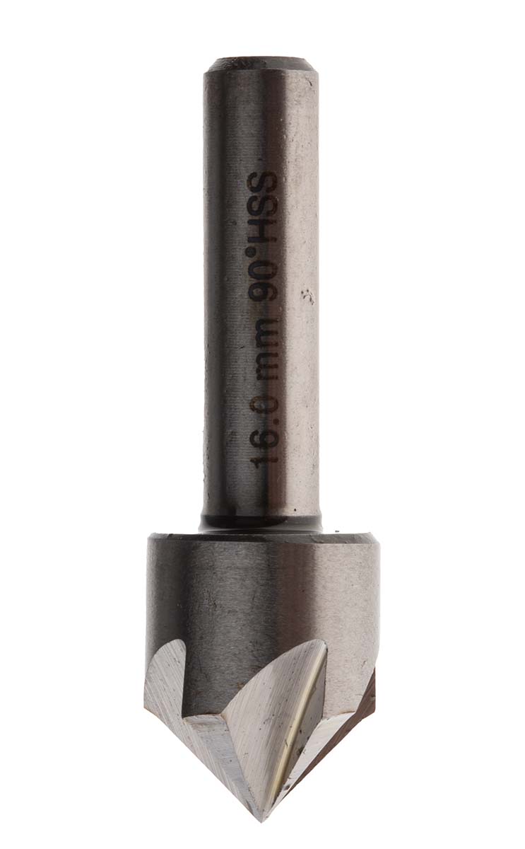 RS PRO HSS Drill Bit, 16 mm Head, 5 Flute(s), 90 °, 1 Piece(s)