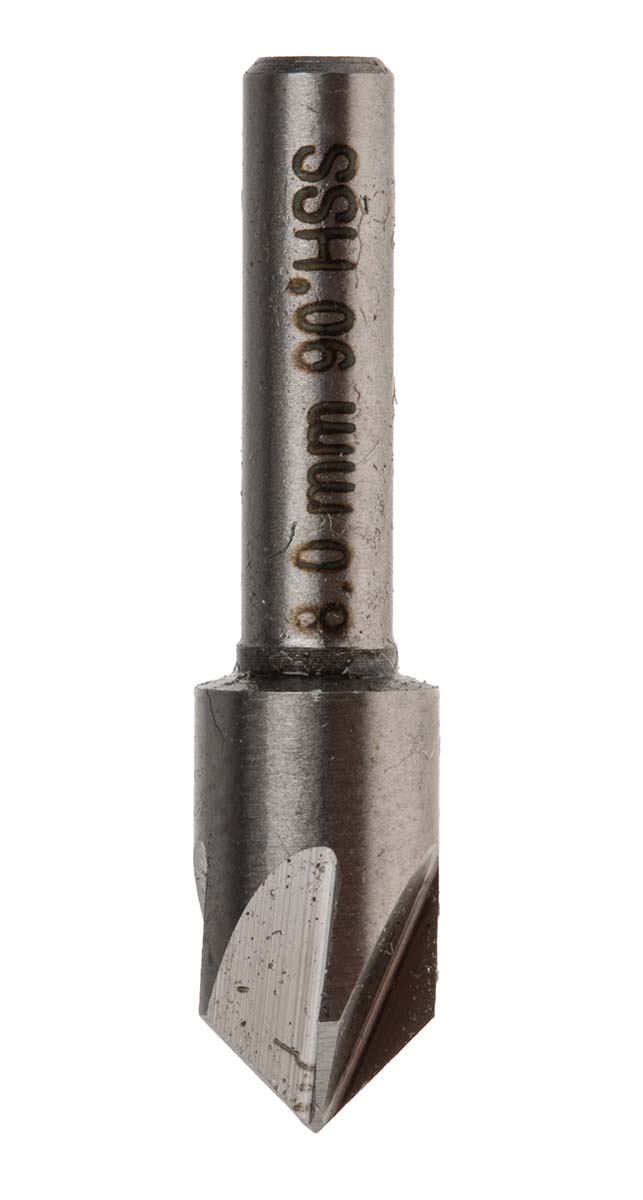 RS PRO HSS Drill Bit, 8 mm Head, 5 Flute(s), 90 °, 1 Piece(s)