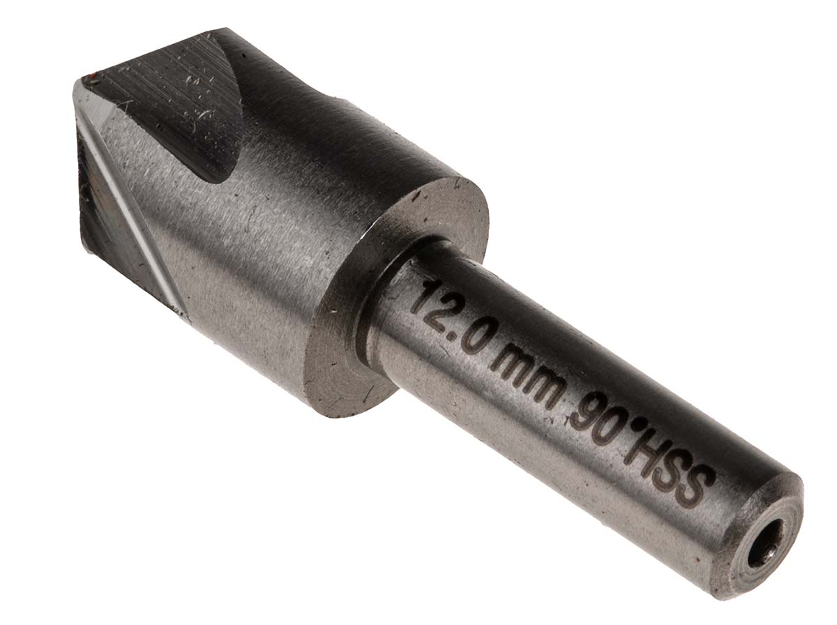 218-618 RS PRO HSS Countersink Drill Bit Set, 5 Flute(s), 90 °, 6 Piece(s)