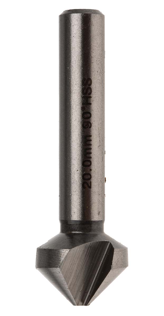 RS PRO HSS Drill Bit, 20 mm Head, 3 Flute(s), 90 °, 1 Piece(s)