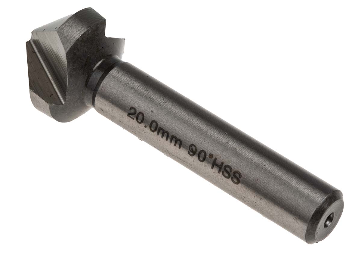 218-630 RS PRO HSS Drill Bit, 20 mm Head, 3 Flute(s), 90 °, 1 Piece(s)