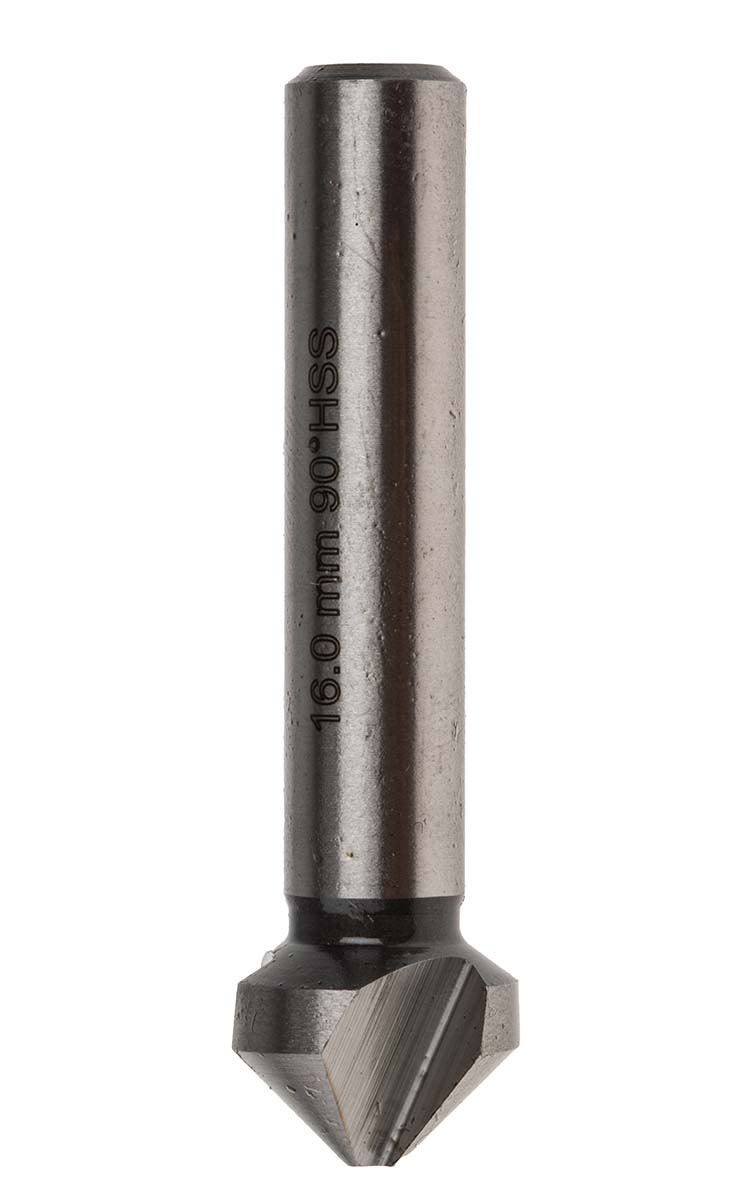 RS PRO HSS Drill Bit, 16 mm Head, 3 Flute(s), 90 °, 1 Piece(s)