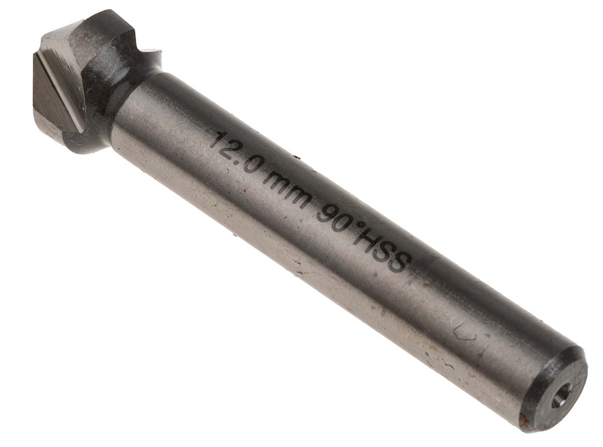 218-652 RS PRO HSS Drill Bit, 12 mm Head, 3 Flute(s), 90 °, 1 Piece(s)