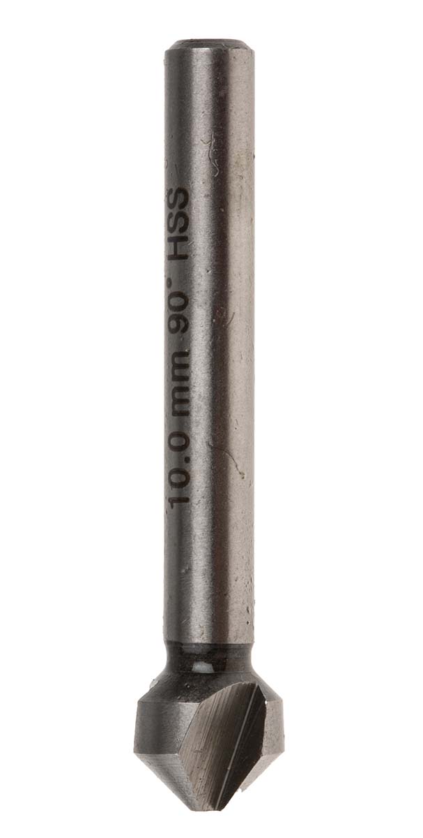 RS PRO HSS Drill Bit, 10 mm Head, 3 Flute(s), 90 °, 1 Piece(s)
