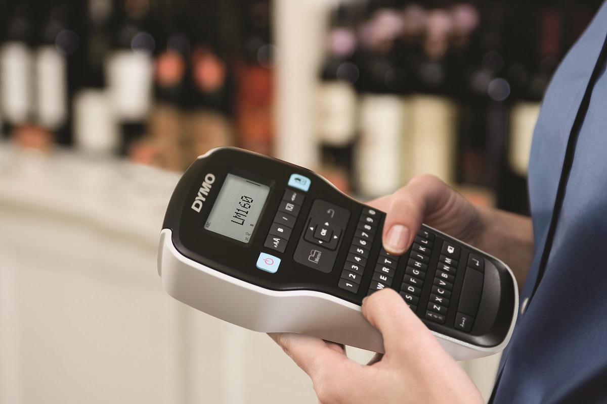 2181011 Dymo LabelManager 160 Handheld Label Printer, 12 mm Max Label Width, Type G - British 3-Pin
