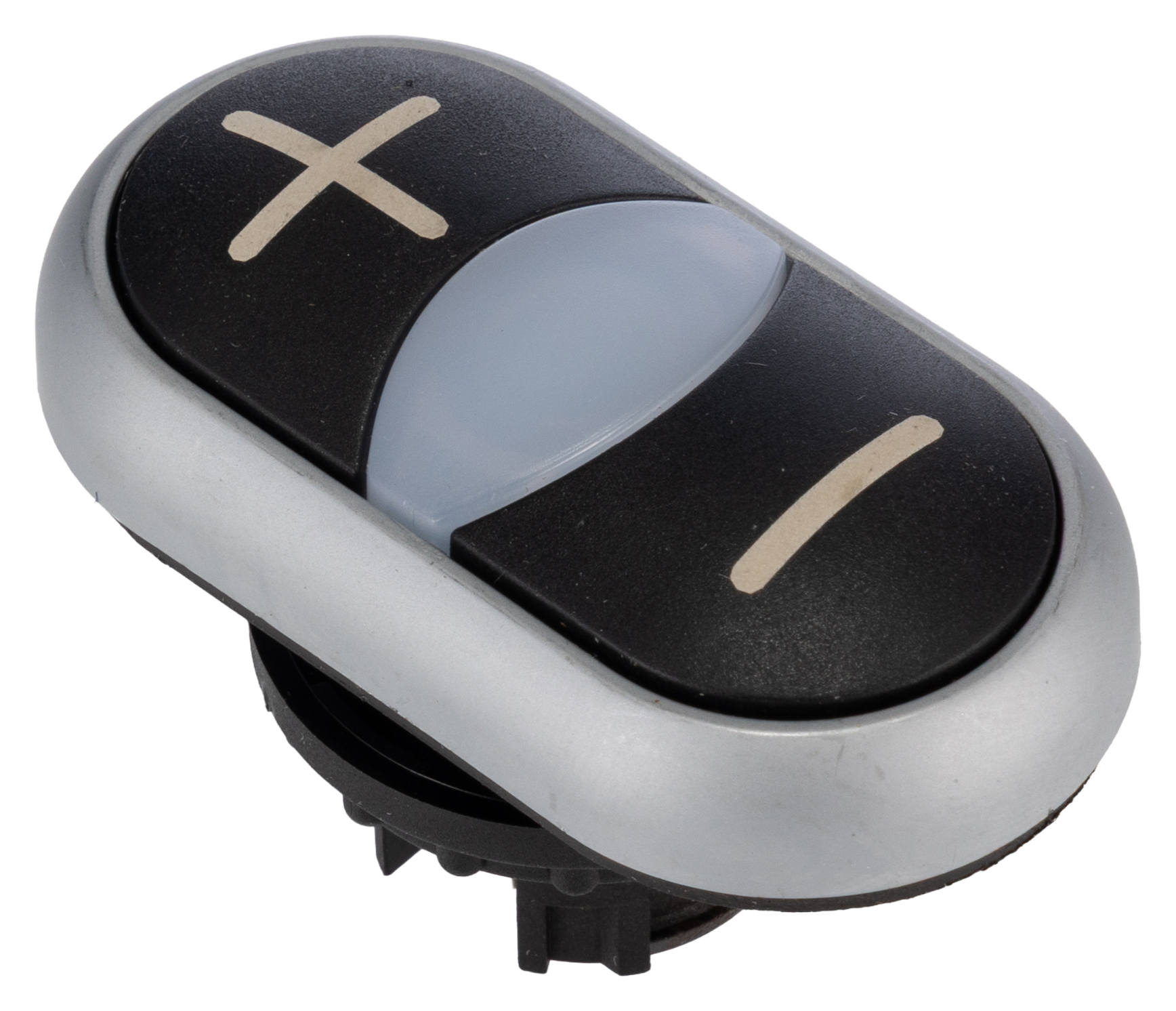 Eaton RMQ Titan M22 Series Black Momentary Push Button Switch, 22 mm Cutout, IP67, IP69K, IP66