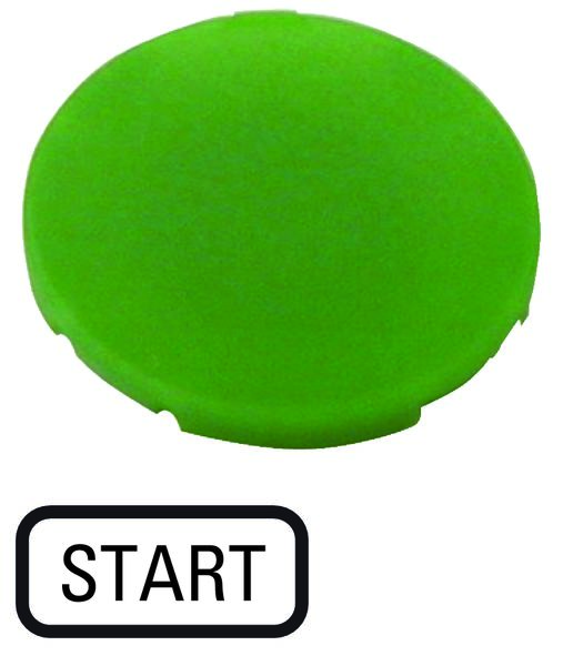 Eaton Button Plate for Use with M30C-FD-X, M22-DG-X, M30C-FDR-X, M22 (S) -D-X, M22 (S) -DR-X
