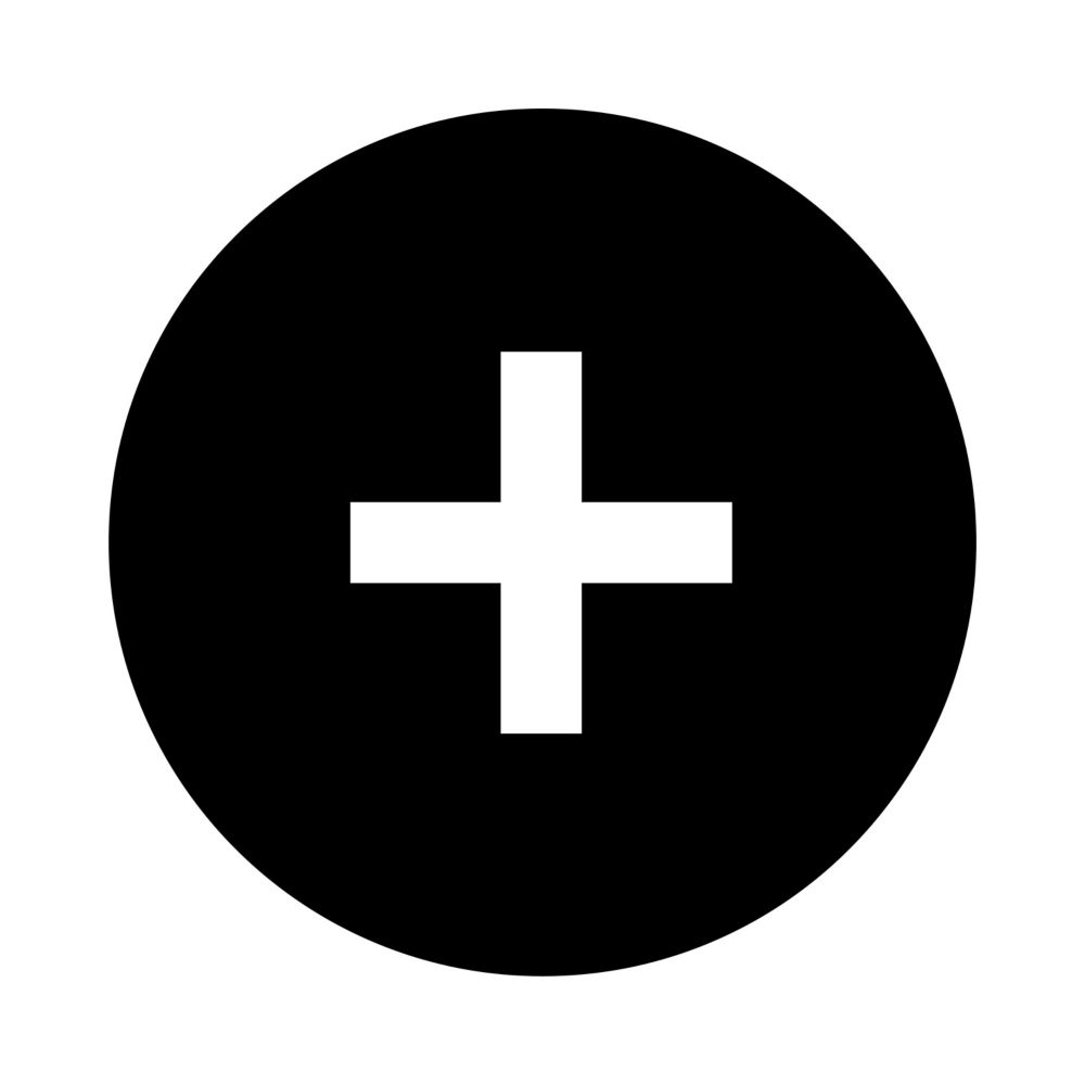 EatonButton Plate for Use with Push Button, Pre-printed "+