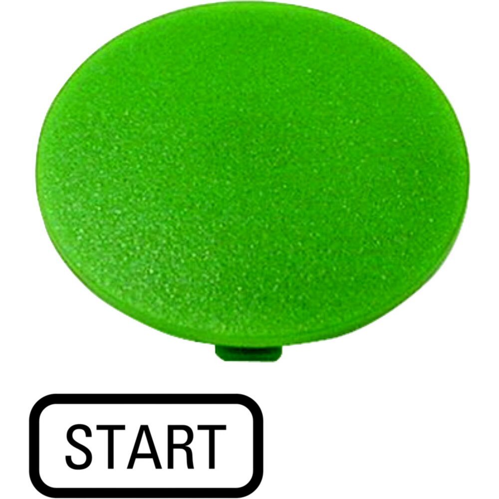 EatonButton Plate for Use with Push Button, Pre-printed "Start