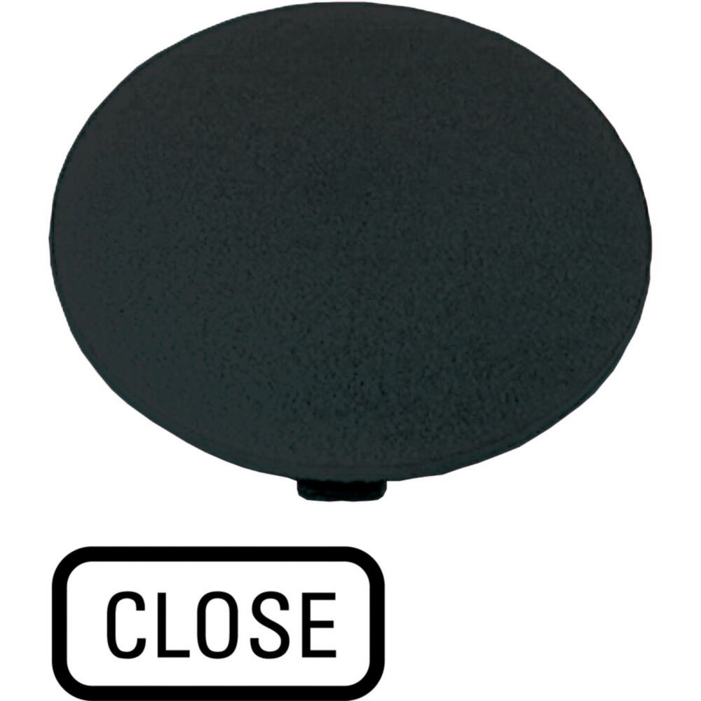 EatonButton Plate for Use with Push Button, Pre-printed "Plate