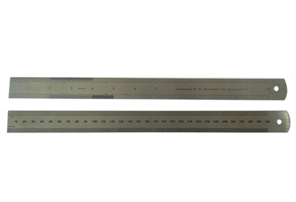 RS PRO 300 mm Steel Ruler Imperial, Metric