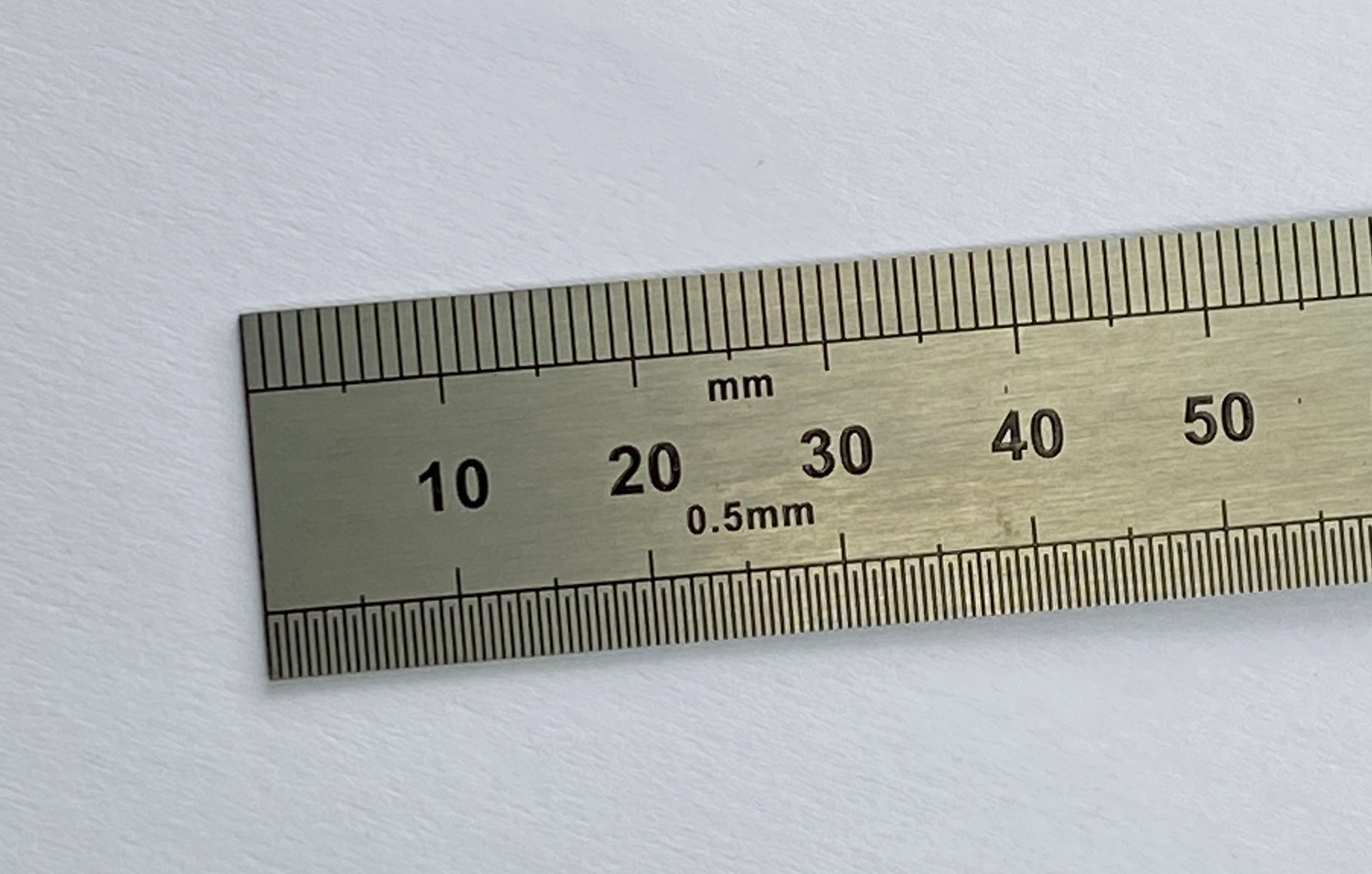 219-7296 RS PRO 150 mm Steel Ruler Imperial, Metric, UKAS