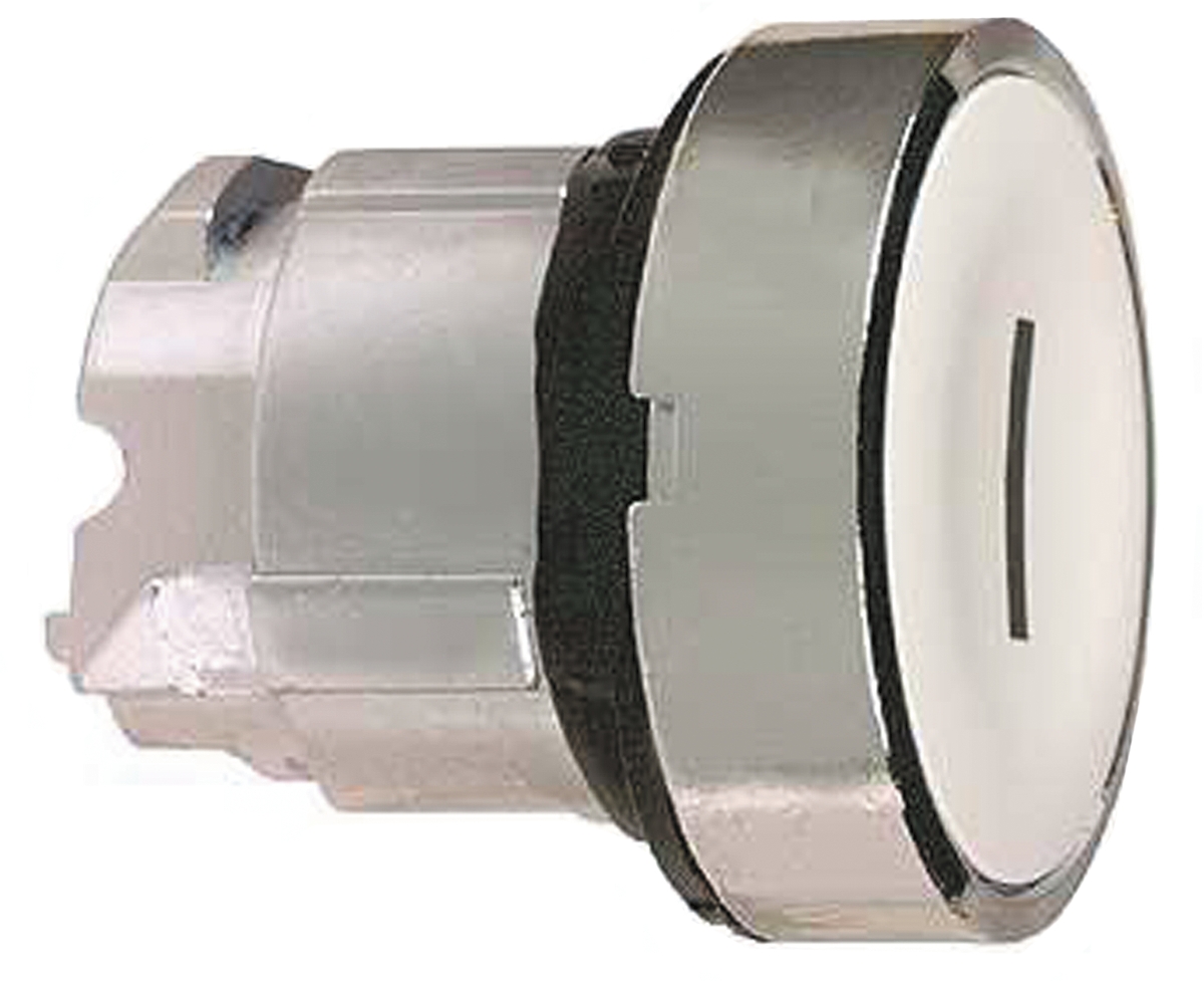 zb4ba131 Schneider Electric Harmony Series White Momentary Push Button Head, 22 mm Cutout, IP66, IP67, IP69K