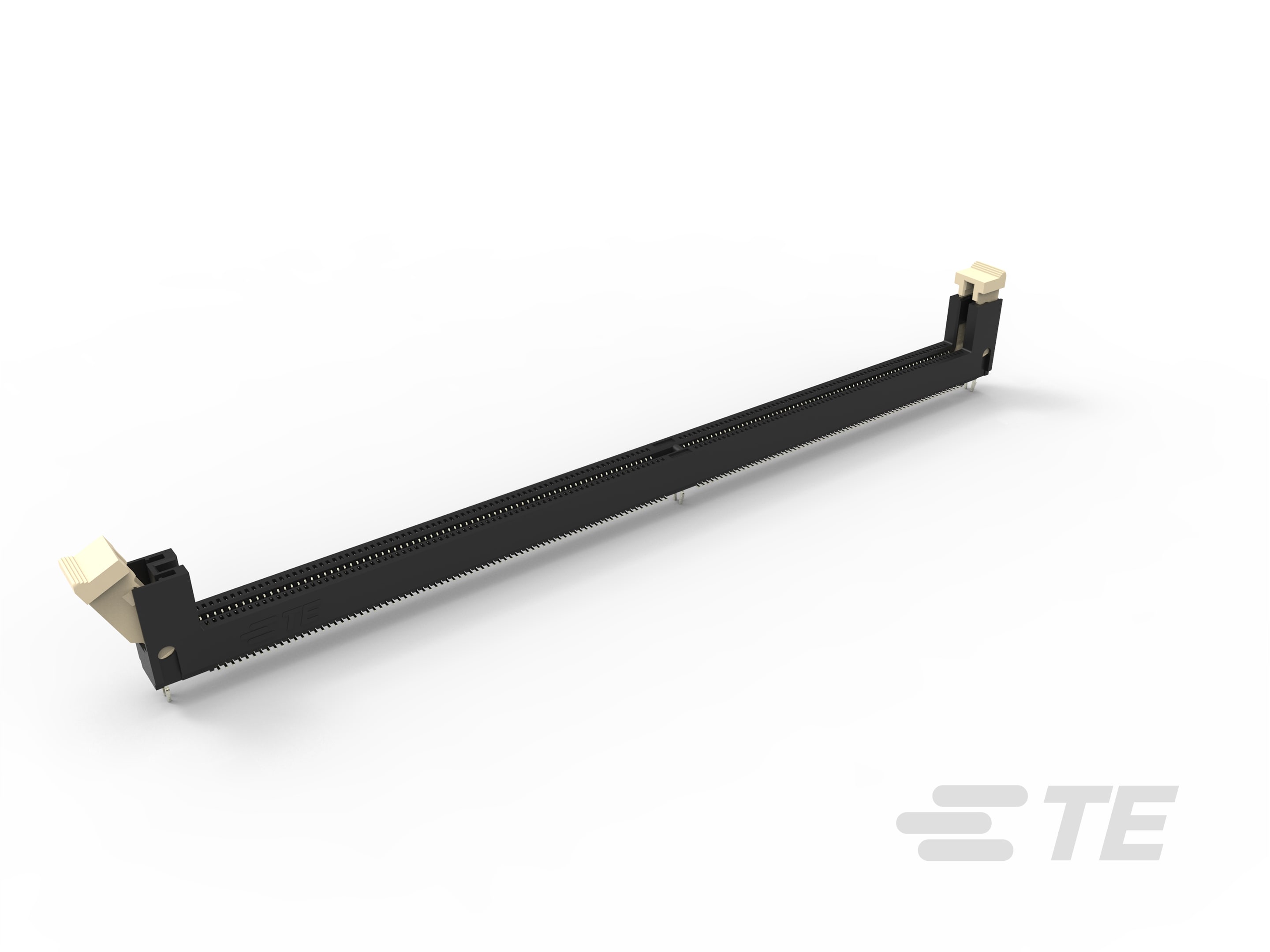 TE Connectivity 0.85 mm Pitch 288 Way, Vertical Board Mount DDR4 DIMM Socket ,1.2V, 750mA