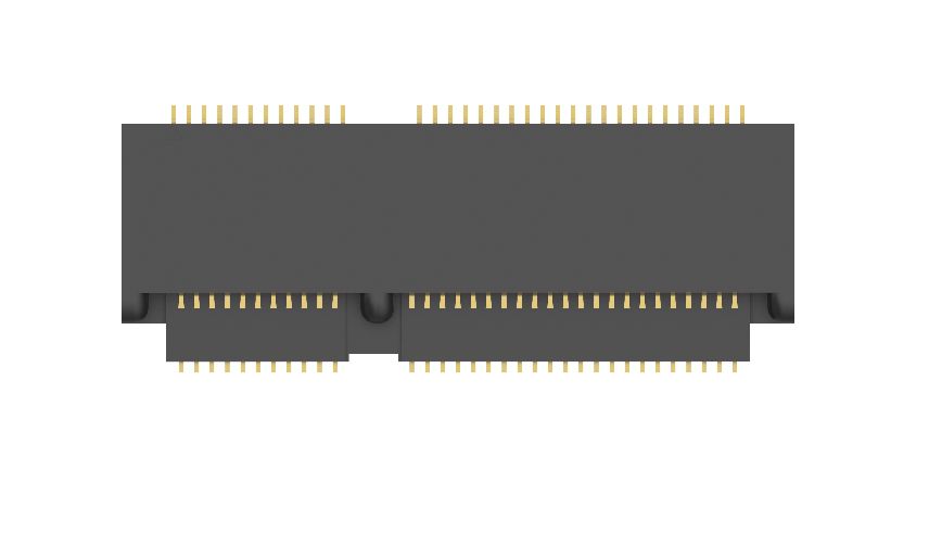 2199230-4 TE Connectivity M.2 NGFF Series Right Angle Edge Connector Female, Surface Mount, 67-Contacts, 0.5 mm Pitch, 2 Row,