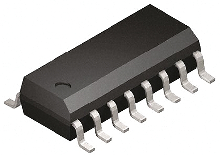 Si8663AB-B-IS1 Skyworks Solutions Inc, 6-Channel Digital Isolator 1Mbps, 2500 Vrms, 16-Pin SOIC