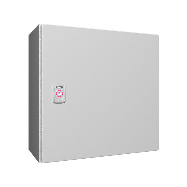 1380000 Rittal Ax, Steel Enclosure, 380 x 380 x 210mm