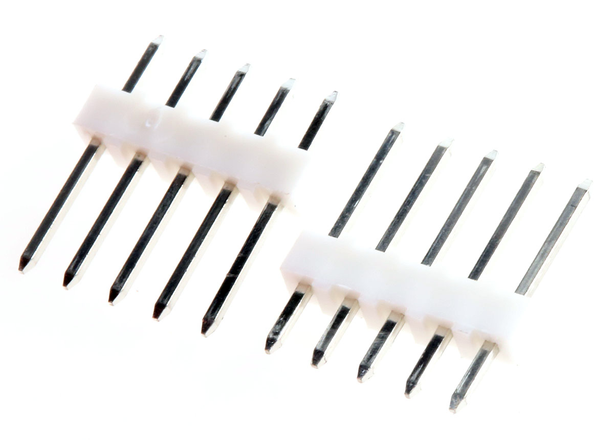 Molex KK 254 Series Straight Through Hole Pin Header, 5 Contact(s), 2.54 mm Pitch, 1 Row, Unshrouded