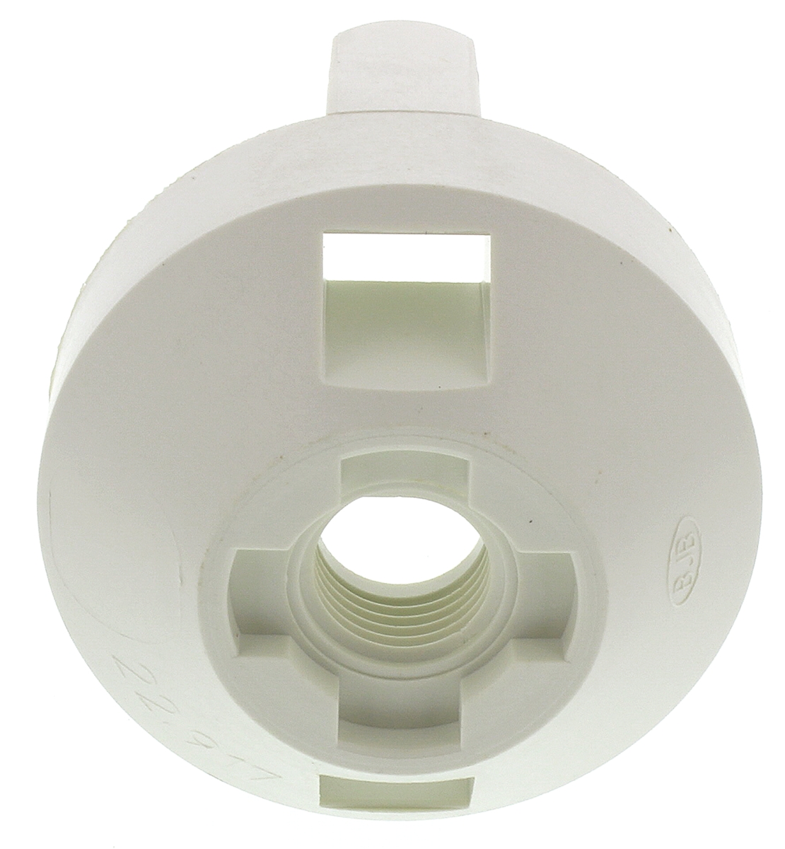 22917-00650 BJB Lighting Cap for use with Lamp Holder, 37.6mm Width, Snap-Fit Fixing