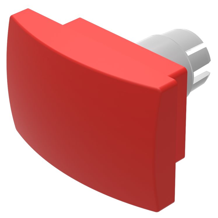 EAO Red Push Button Cap for Use with Push Button