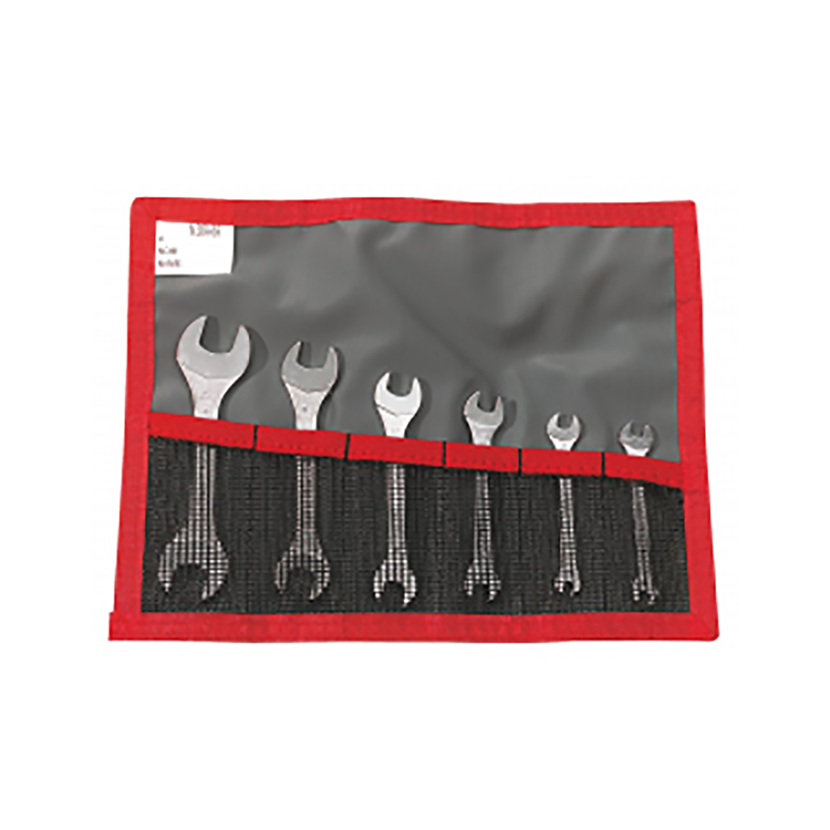 Facom 6-Piece Spanner Set, 3.2 x 5.5 to 12 x 13 mm