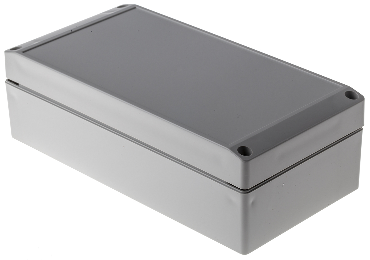 ROLEC Technobox Series Grey ABS Enclosure, IP66 60 mm, 201 mm, 101 mm