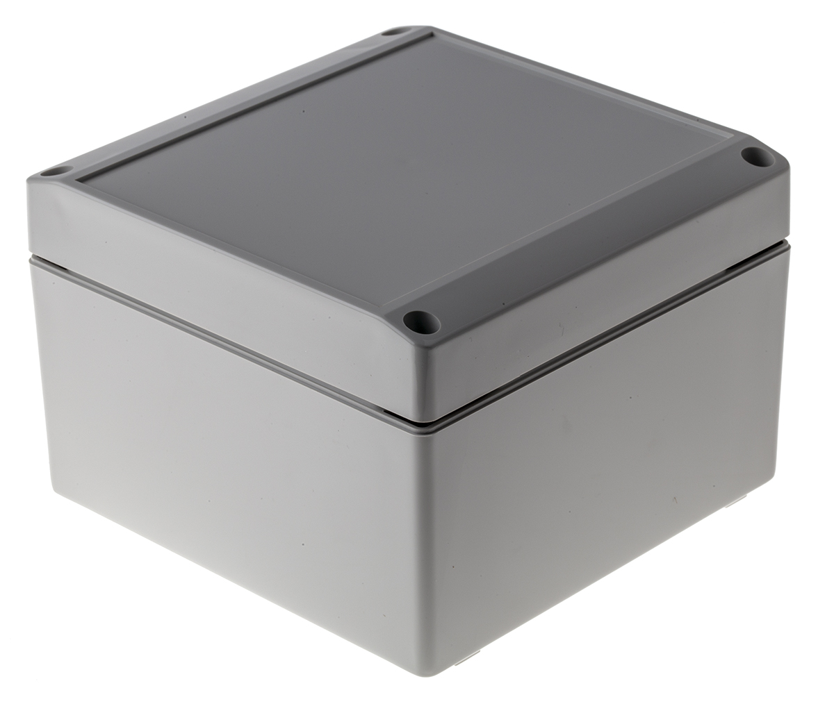 ROLEC Technobox Series Grey ABS Enclosure, IP66 80 mm, 123 mm, 121 mm