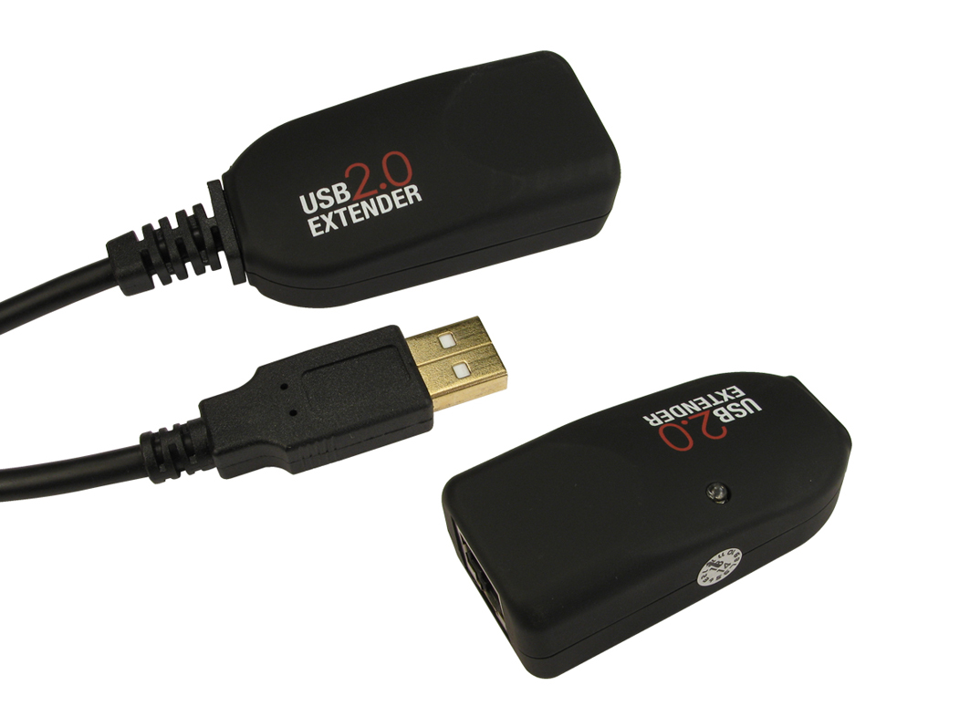 RS PRO 1 USB 2.0 Catx USB Extender, up to 50 m Extension Distance