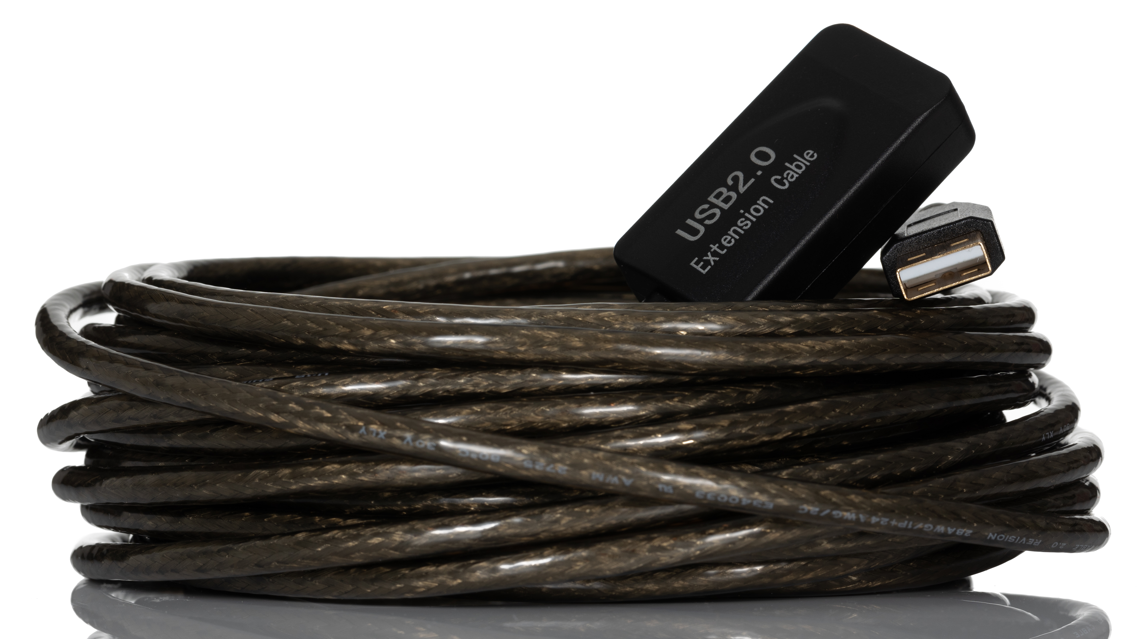RS PRO 1 USB 2.0 USB Active Booster Cable, up to 10 m Extension Distance