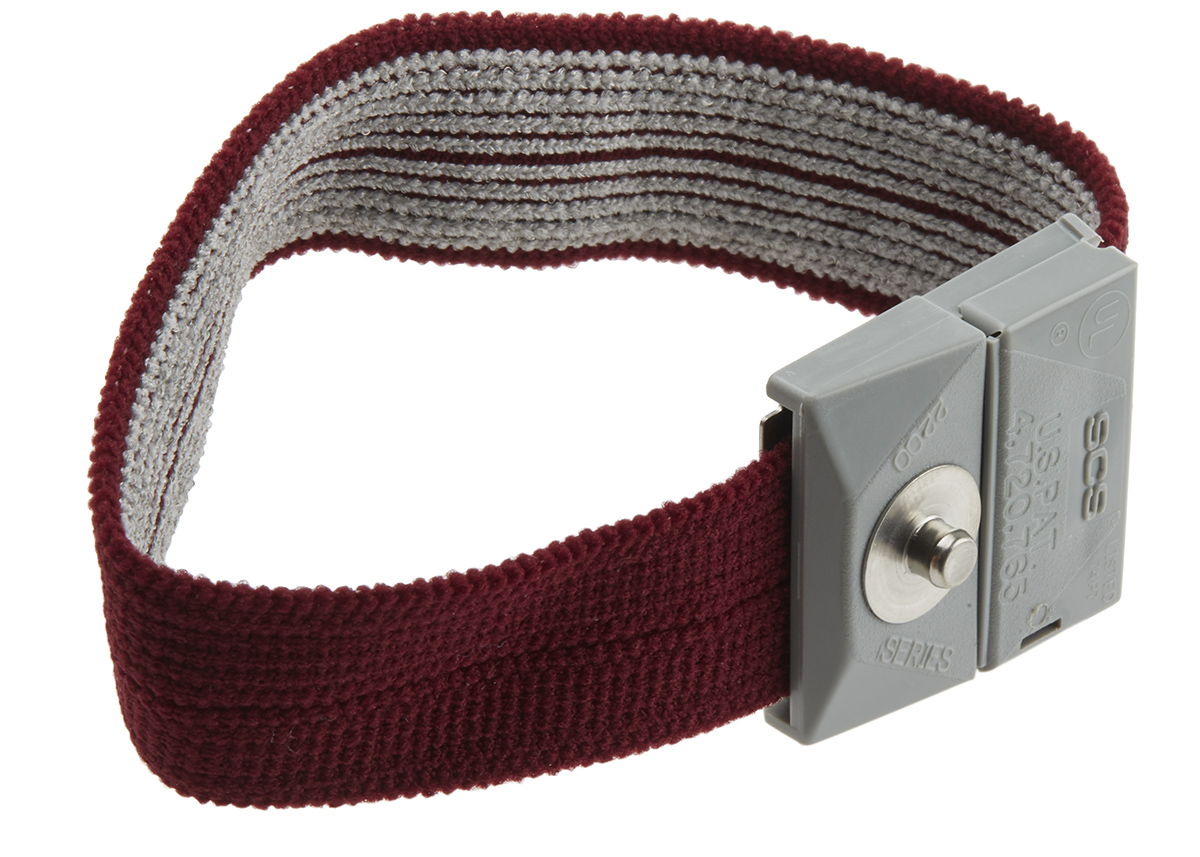 2204 SCS ESD Grounding Wrist Strap With 4 mm Stud
