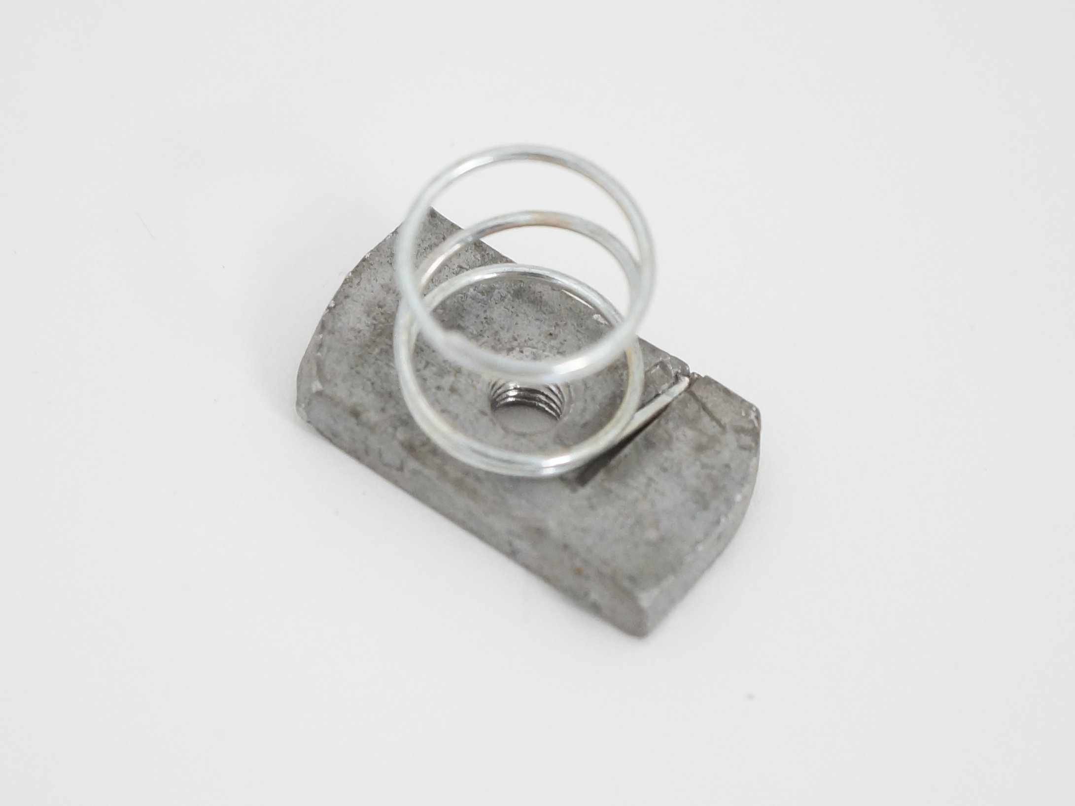 RS PRO Channel Nut M8 Galvanised Steel