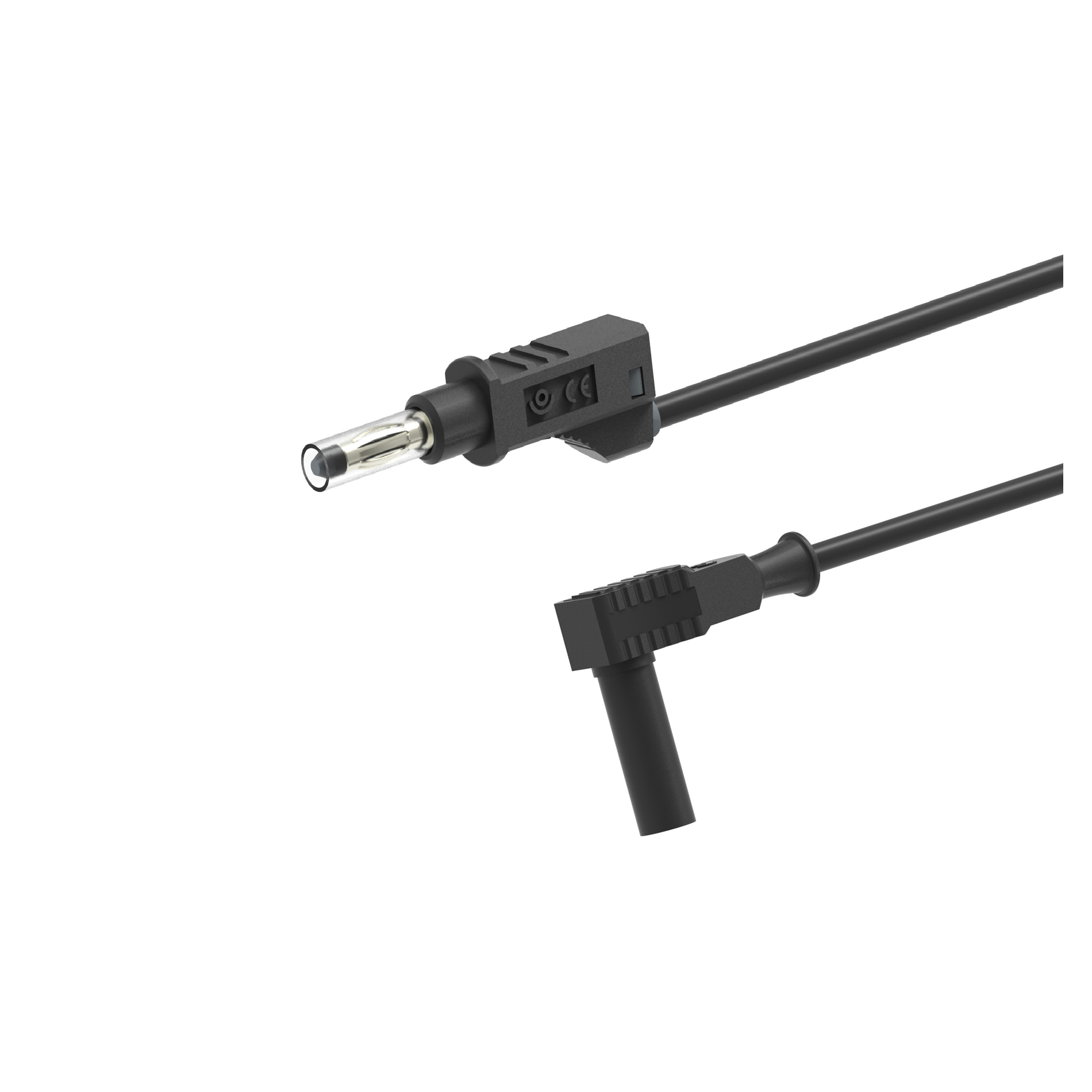 Electro PJP Plug 12A, 600V, Black, 2 m Lead Length