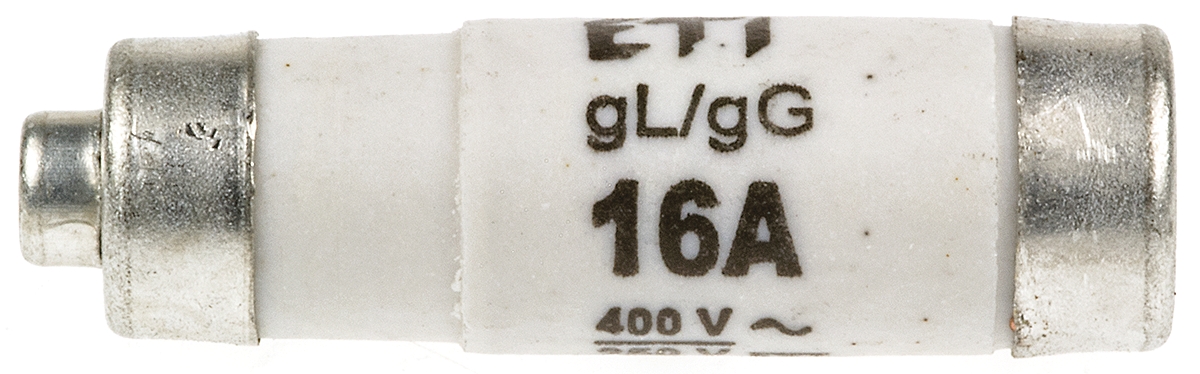 2211005 ETI 16A D01 Neozed Fuse, E14 Thread Size, 400V ac