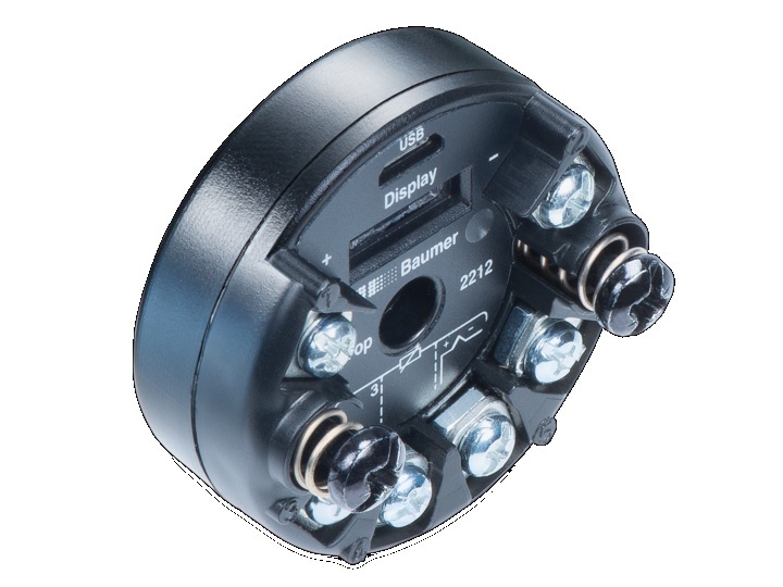 Baumer 2212 Temperature Transmitter PT100 Input 40V, 85 °C, -40 °C