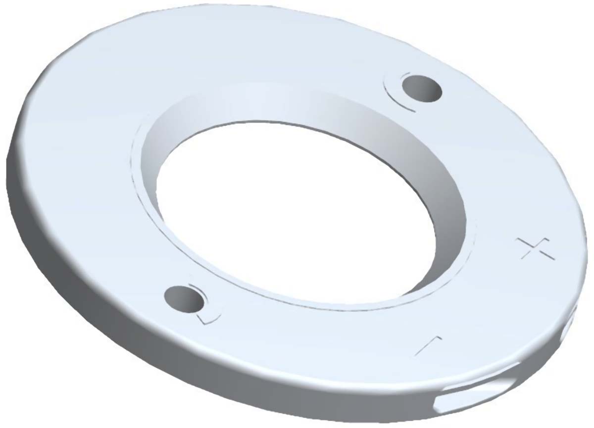 TE Connectivity 44 mm Diameter LED Holder LED Array Mount for use with Cree CXA25 and SOLERIQ S19 CoB LEDs